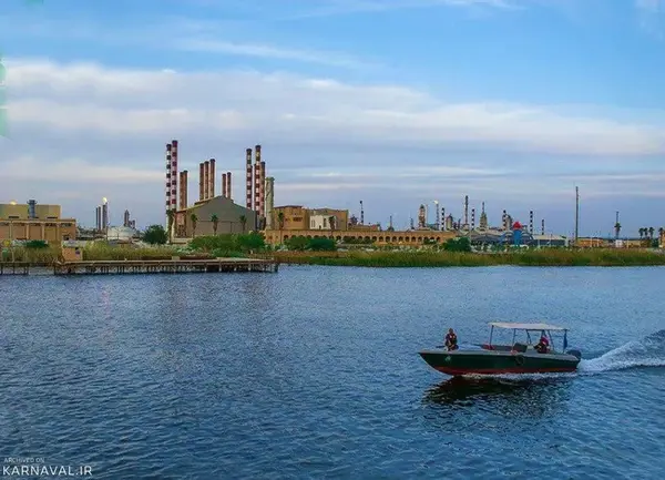 نمایی از شهر آبادان